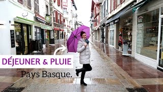 PETIT DEJEUNER quotHEALTHYquot amp PLUIE AU PAYS BASQUEVLOG 001 [upl. by Dulla539]