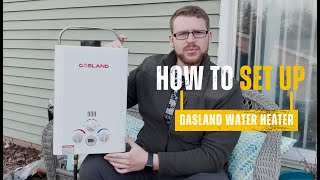 Tankless Water Heater Installation  GASLAND BE158 Water Heater [upl. by Steen]