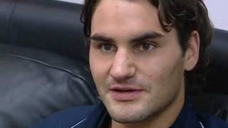 Facing Federer Bonus 2 Roger Federers Interview [upl. by Loftis]