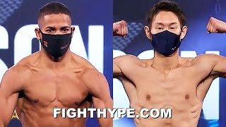 FELIX VERDEJO VS MASAYOSHI NAKATANI WEIGHIN amp FINAL FACE OFF [upl. by Rita]