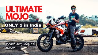 THE ULTIMATE MOJO 1 IN INDIA  CUSTOM BUILD MOST MODIFIED MOJO DETAILS IN MALAYALAM  KOCHIMACHAN [upl. by Indyc]