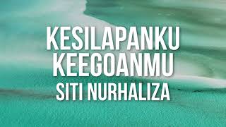 Siti Nurhaliza  Kesilapanku Keegoanmu（Official Lyric Video [upl. by Gorges]