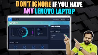 Do You Have Any Lenovo Laptop Must Watch  How To Use Lenovo Vantage Software [upl. by Nhguavoj251]