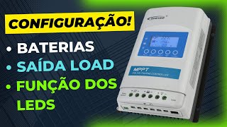 Como Configurar o Controlador de Carga MPPT Epever XTRA [upl. by Lehcar]