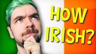 HOW IRISH IS JACKSEPTICEYE  DNA Test Ancestry [upl. by Zeidman]