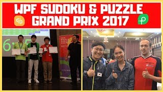 WPF Sudoku and Puzzle Grand Prix 2017 Finals [upl. by Irod863]