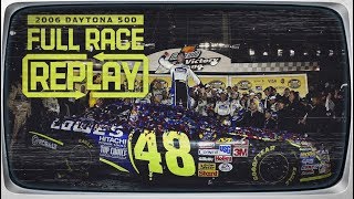 NASCAR Full Race Replay 2006 Daytona 500  Daytona International Speedway [upl. by Attennhoj]