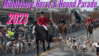 Middleburg Va Horse amp Hound Parade 2023 [upl. by Halima]