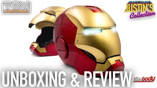 Iron Man MK7 Avengers Helmet Killerbody Review  Life Size Prop Replica [upl. by Amsed]