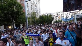 REAL ZARAGOZA MANIFESTACIÓN 17 JULIO 2014 [upl. by Suiramed]