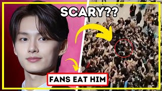 Seventeen’s Jun Spotted Scared For His Life In A Dangerous Mobbing [upl. by Ttennaj244]