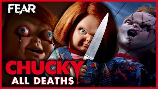 Every Chucky Death In The Franchise So Far  Fear The Home Of Horror [upl. by Hgieloj]