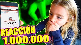 REACCIÓN 1000000 DE SUSCRIPTORES EN YOUTUBE ItarteVlogs [upl. by Chavez386]