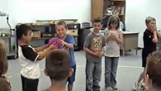 Pass The Ball Game Activity Song for Children [upl. by Ode]