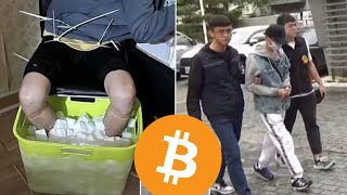 Bitcoin made someone chop off their legs just to invest more wtf [upl. by Alrrats566]