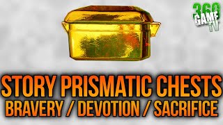 Three Story  Campaign Prismatic Chests Guide  Facet of Bravery  Devotion  Sacrifice  Destiny 2 [upl. by Letta988]