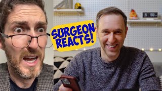 SURGEON reacts Dr Glaucomflecken Trauma Surgeon in the ER [upl. by Gaven834]