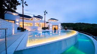 Modern Villa with stunning panoramic sea views in La Zagaleta [upl. by Rimas]