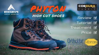 Eiger Phyton  HIKING BOOTS  Review amp Cara Perawatan [upl. by Schramke]