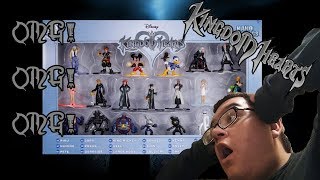 Kingdom Hearts DieCast Metal NanoMetalfigs 20 Piece Set Unboxing and First Impressions [upl. by Aneladgam416]