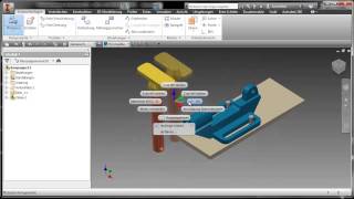 Inventor 2014 Baugruppen  Verbindung und Neues bei Abhängigkeiten [upl. by Llehsem]