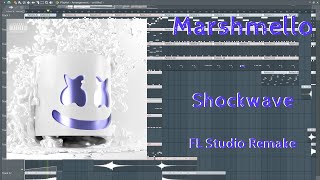 Marshmello  Shockwave FL Studio Remake [upl. by Olinad]