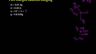 Analysis of 2 Charged Balloons [upl. by Nele]