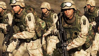 Arma 3 Afghanistan  US Army Airborne Mountain Sweep Operation [upl. by Wickham]