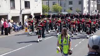 The Royal Regiment of Scotland Band  Linlithgow Marches 2023  Part 1  The Glaswegian [upl. by Rafaelia]