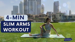 Quick amp Easy Arm Routine for Sleek Arms in Just 4 Minutes [upl. by Kiefer366]