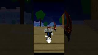 Hallow Scythe Showcase in Blox Fruits bloxfruits roblox shorts tbrs [upl. by Andree]