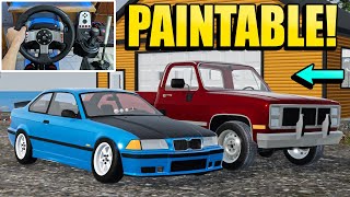 House amp Garage Are Now PAINTABLE  Mon Bazou W Logitech G27  Wheel Cam 33 [upl. by Nede]