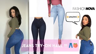 FASHIONNOVA JEANS HAUL  Size 5 [upl. by Petulah338]