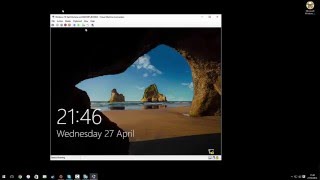 How to setup a HyperV virtual machine on Windows 10 [upl. by Palmore]