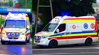 Jedyny taki ambulans w Polsce Brabus Sprinter 319CDI AP  quotParamedixquot ĹšlÄ…ska Grupa Ratownicza w K1 [upl. by Barrie73]