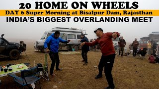 EP 10 INDIAS BIGGEST OVERLANDERS MEET  FROM KUNO TO BISALPUR  CAMPERVAN  MOTORHOME  RV IN INDIA [upl. by Anhpad]