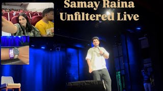 Samay Raina Unfiltered  India Tour Comedy Show 2024 by SamayRainaOfficial in Ahemdabad [upl. by Jeana]