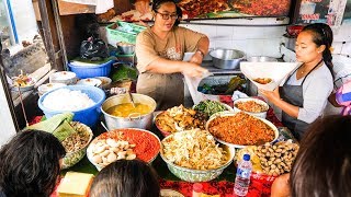 Street Food Tour of Bali  INSANELY DELICIOUS Indonesian Food in Bali Indonesia [upl. by Airdnaxela]