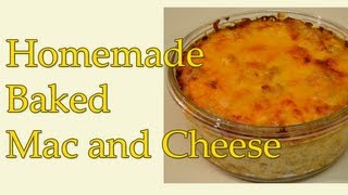 79 ★ Homemade Baked Macaroni and Cheese [upl. by Nesyla]