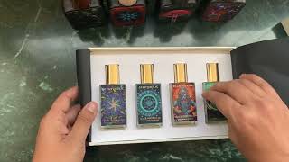 White Gift Box By Scentedelic  Unboxing  Set of 4 Perfumes  25ml4 [upl. by Haily]