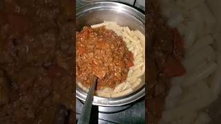 Making macaroni mixed with mince subscribe lovetocookformyfamily [upl. by Ferdinanda]