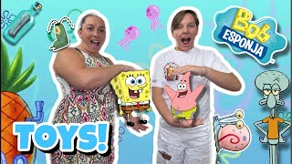 UNBOXING figuras de BOB ESPONJA🧽🦀🌊 [upl. by Matthias]