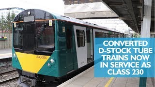 Class 230 in Service on Marston Vale Line [upl. by Akinaj853]