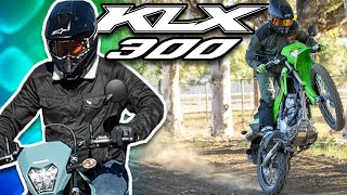 2024 KLX 300 First Ride  Dual Sport amp Supermoto [upl. by Emiaj]