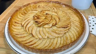 LA VÉRITABLE RECETTE DE LA TARTE AUX POMMES DE NOS GRANDSMÈRES 🍎RAPIDE FACILE amp RÉUSSIT À 100 😋 [upl. by Namzaj]