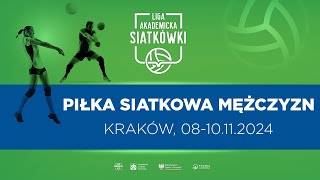 Liga Akademicka AZS  Kraków  Piłka Siatkowa M  AGH Kraków  UKEN Kraków [upl. by Ellehcir297]