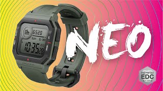 Amazfit Neo retro EDC smart watch review [upl. by Ueihtam]