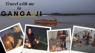 Ganga Dussehra per Kiya Ganga snan♥️👃🤗🥰VIP Ghat narora vlog [upl. by Weathers261]