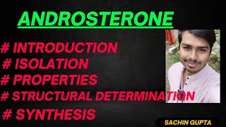 ANDROSTERONE l NATURAL PRODUCTS l SYNTHESIS [upl. by Esilanna]