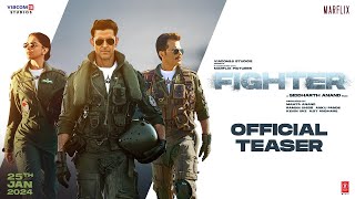 Fighter  Teaser  Hrithik Roshan  Deepika Padukone  Anil Kapoor  Siddharth Anand  25 Jan 2024 [upl. by Monsour]